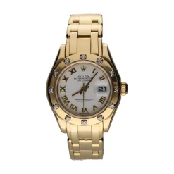 ROLEX Datejust pearlmaster oro amarillo brillantes.