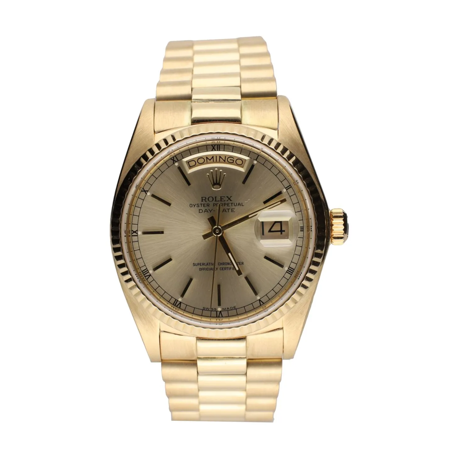 ROLEX Day-date oro amarillo president 36mm.
