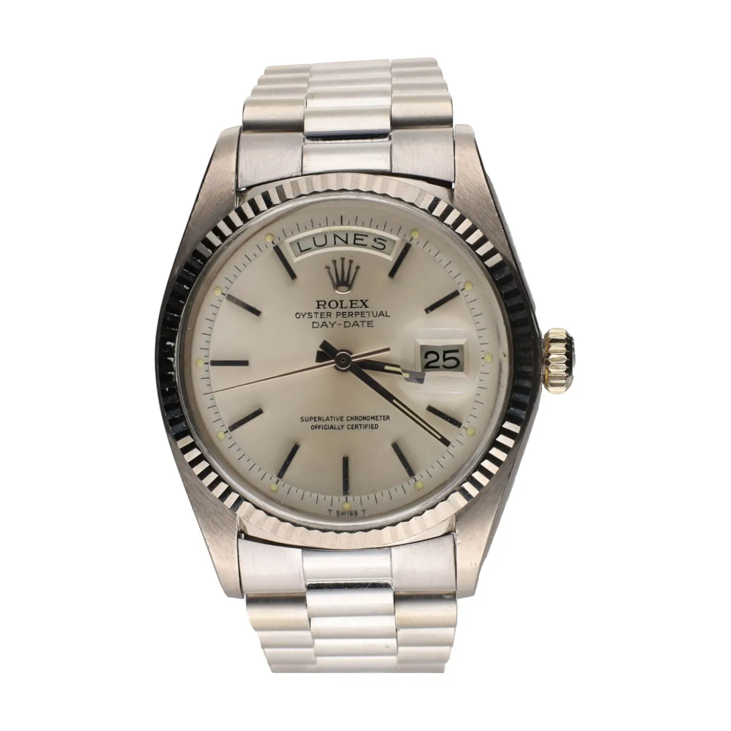 ROLEX Day-date oro blanco president 36mm.