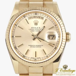 ROLEX Day-date president oro amarillo 36mm.