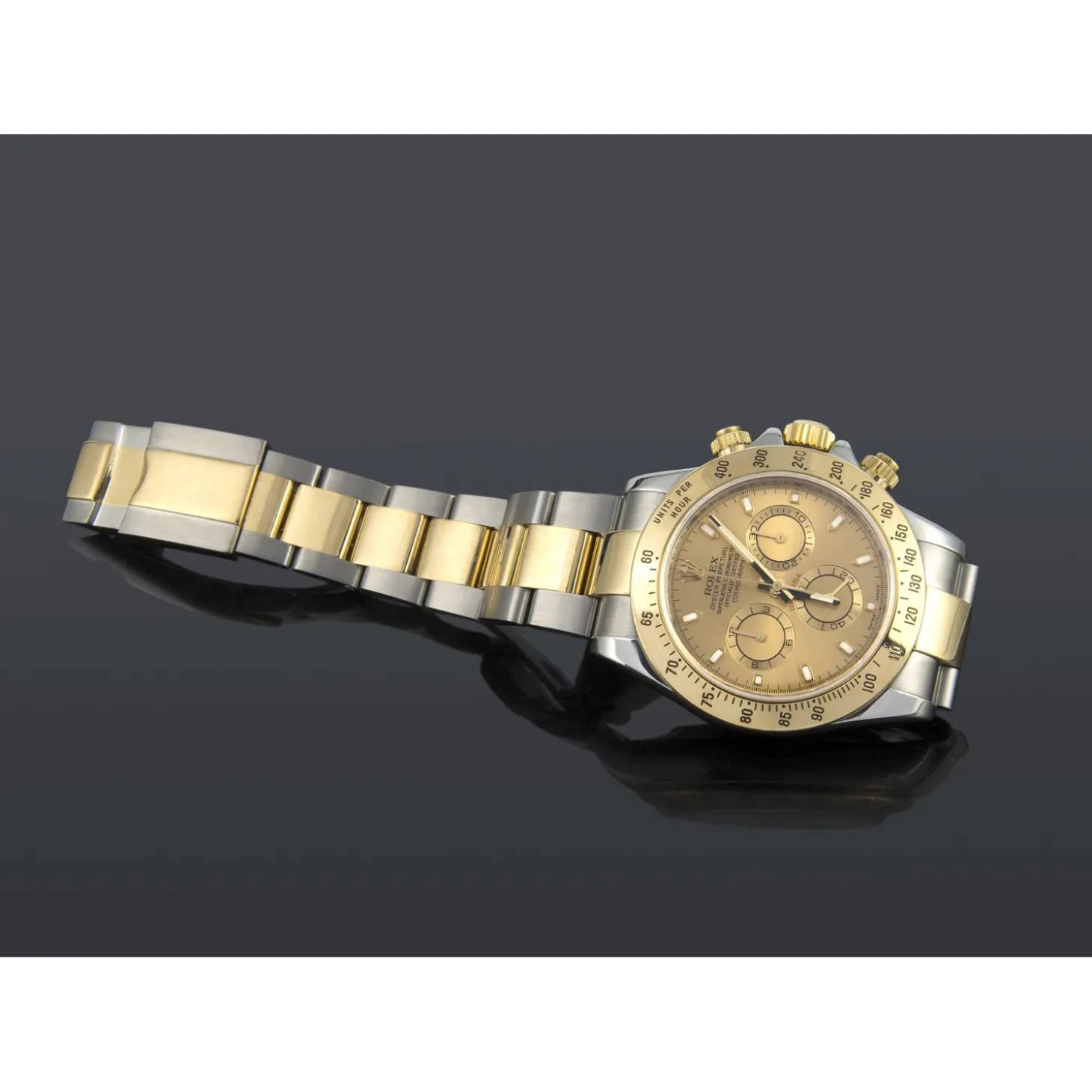 ROLEX Daytona acero y oro