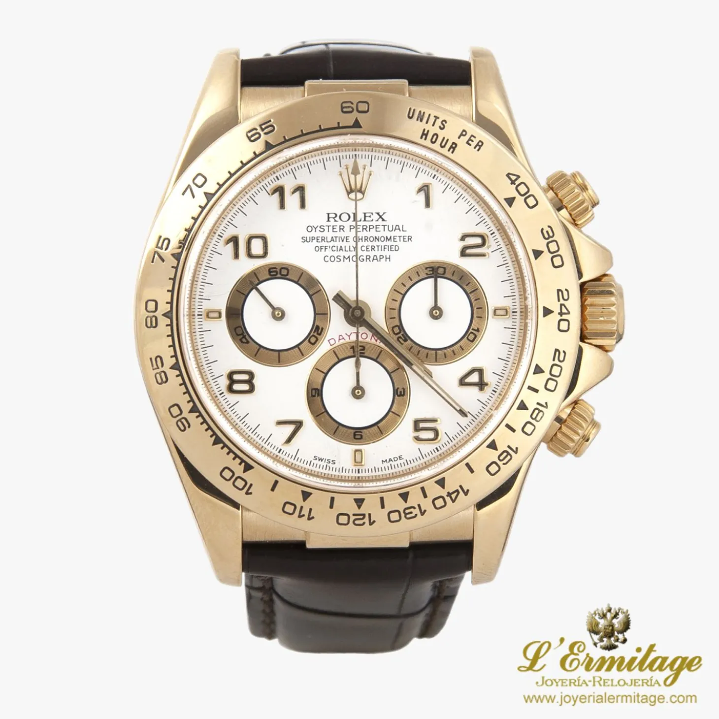 ROLEX Daytona oro amarillo.