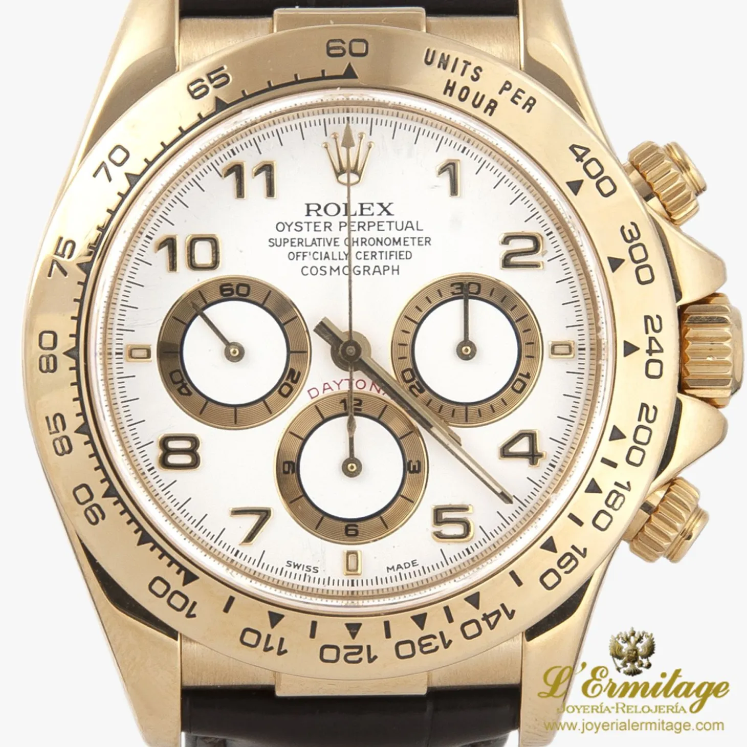 ROLEX Daytona oro amarillo.