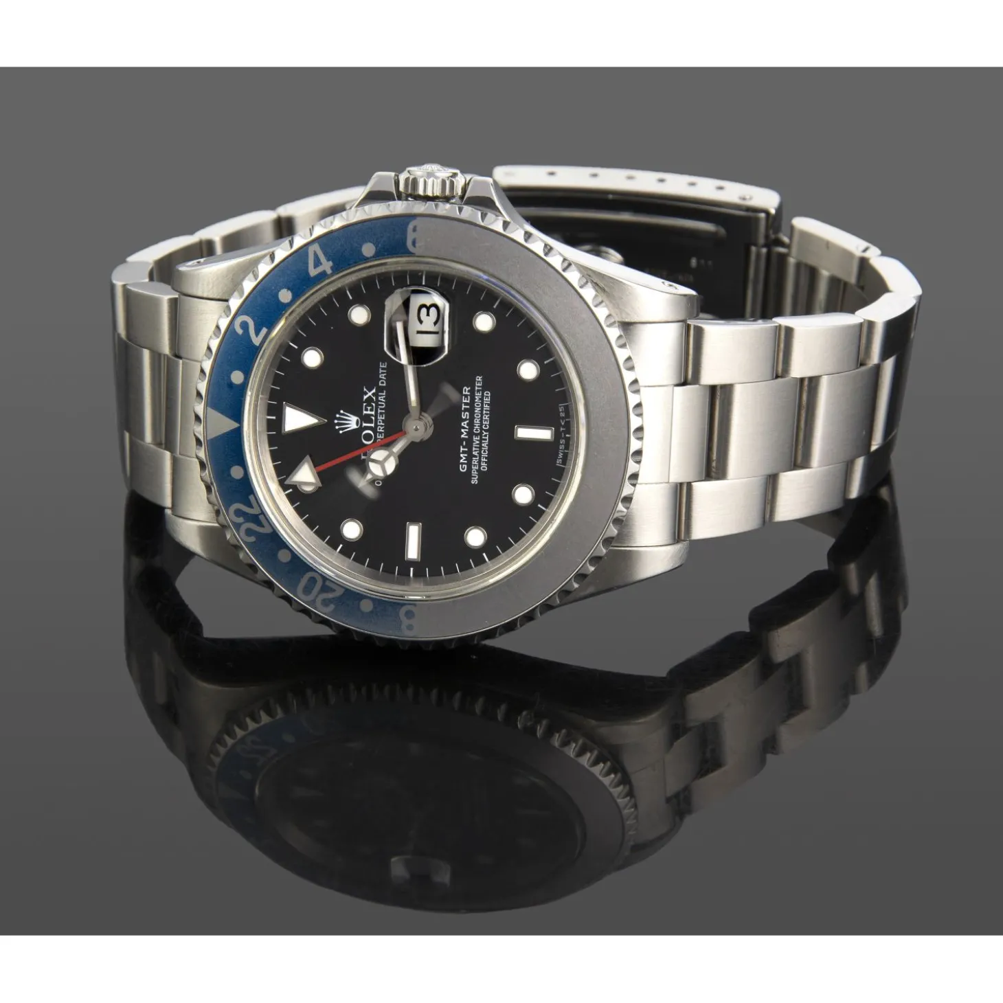 ROLEX Gmt-master acero.