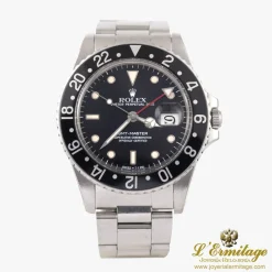 ROLEX Gmt-master acero plexiglass.
