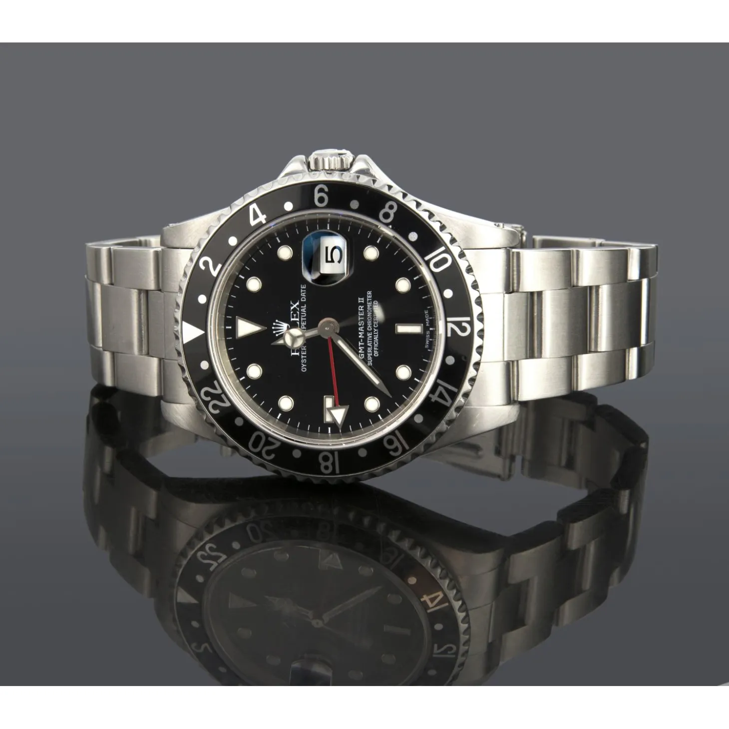 ROLEX Gmt-master ii acero caballero