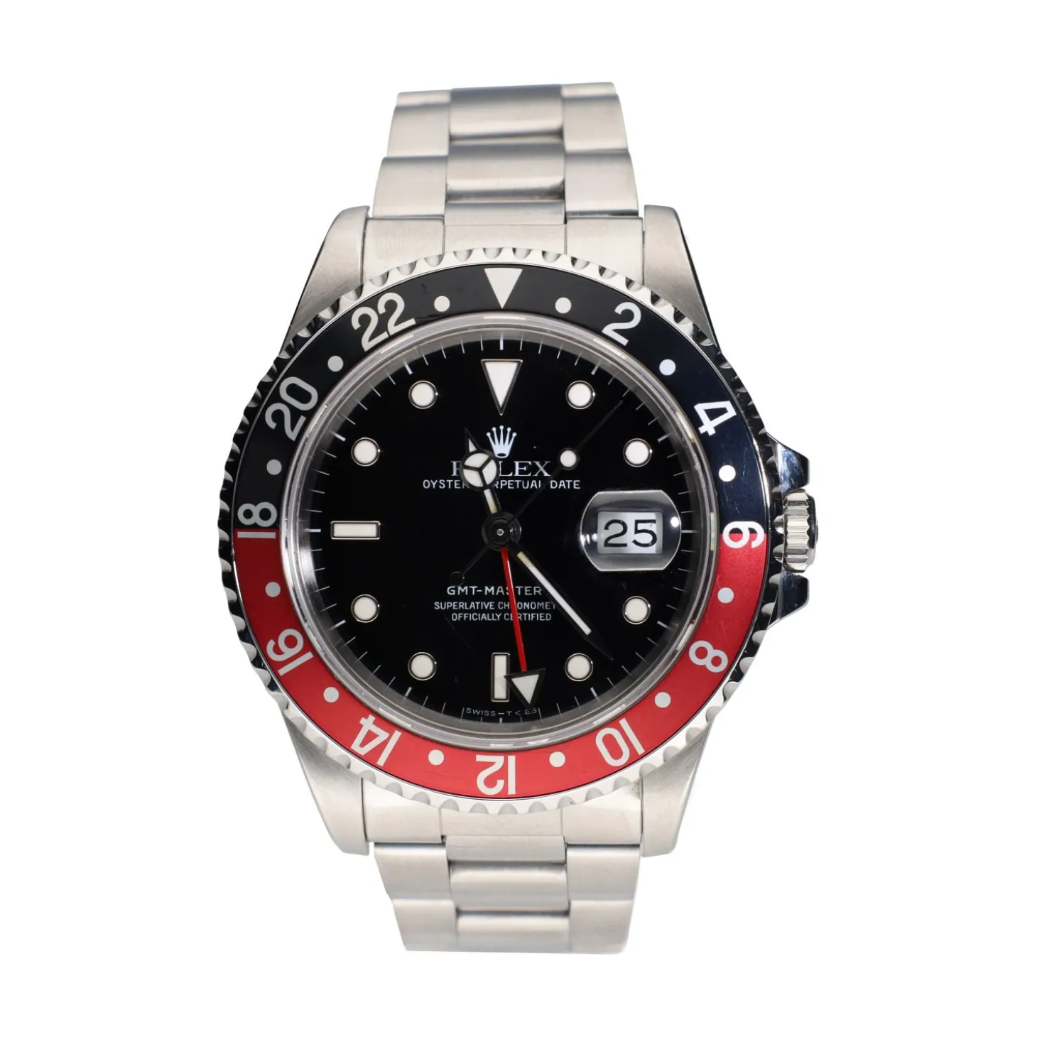 ROLEX Gmt-master ii acero oyster 40mm.