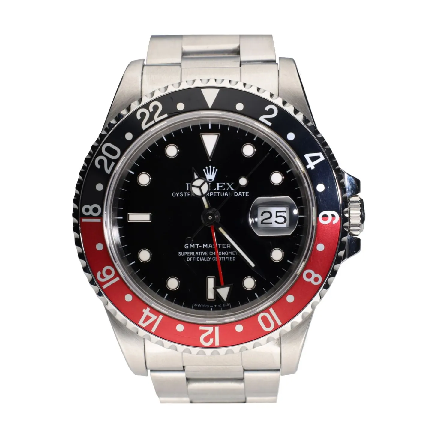 ROLEX Gmt-master ii acero oyster 40mm.