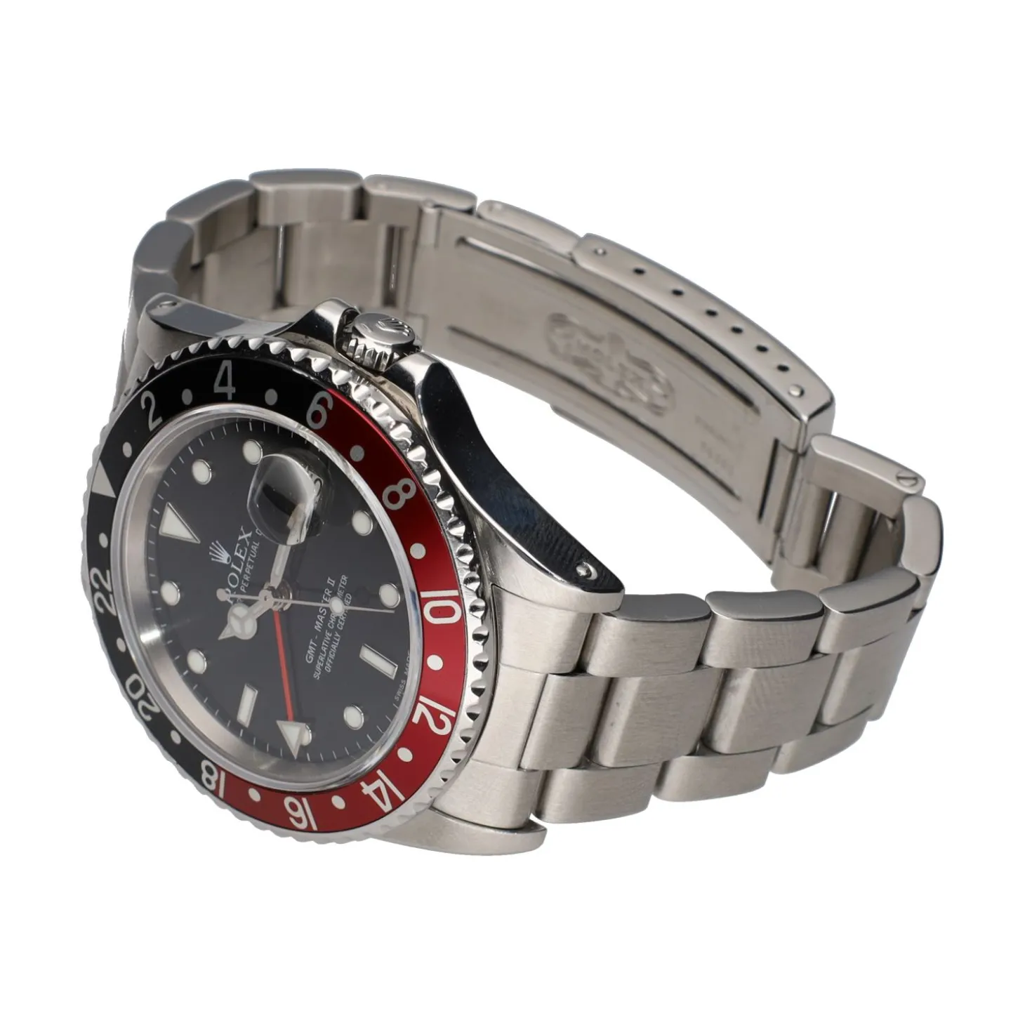 ROLEX Gmt-master ii acero oyster fat lady.