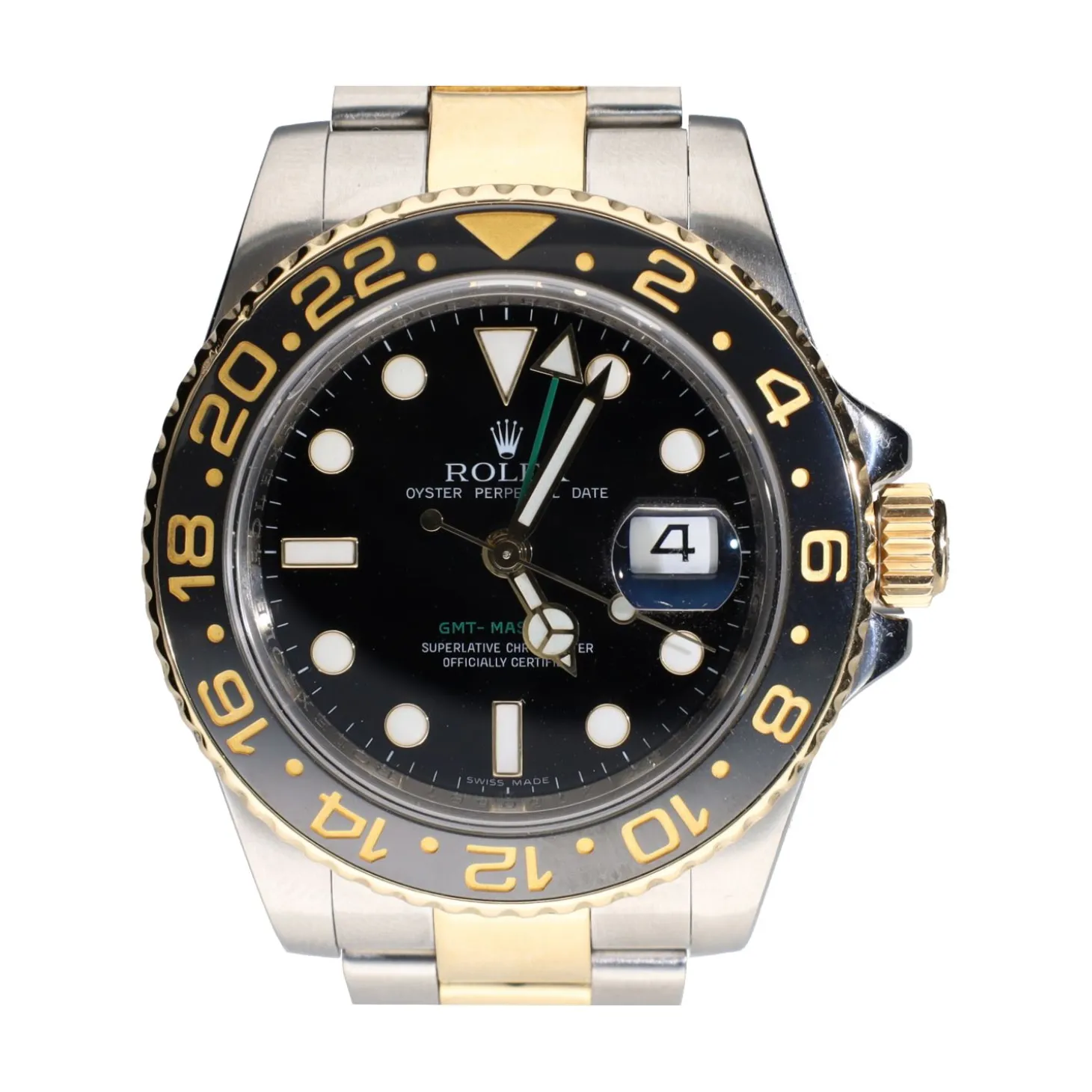 ROLEX Gmt-master ii acero y oro cerámico.