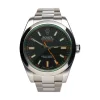 ROLEX Milgauss acero cristal verde 40mm.