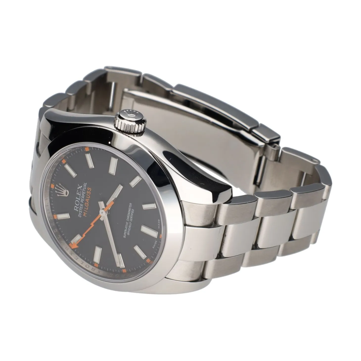 ROLEX Milgauss esfera negra 40mm.