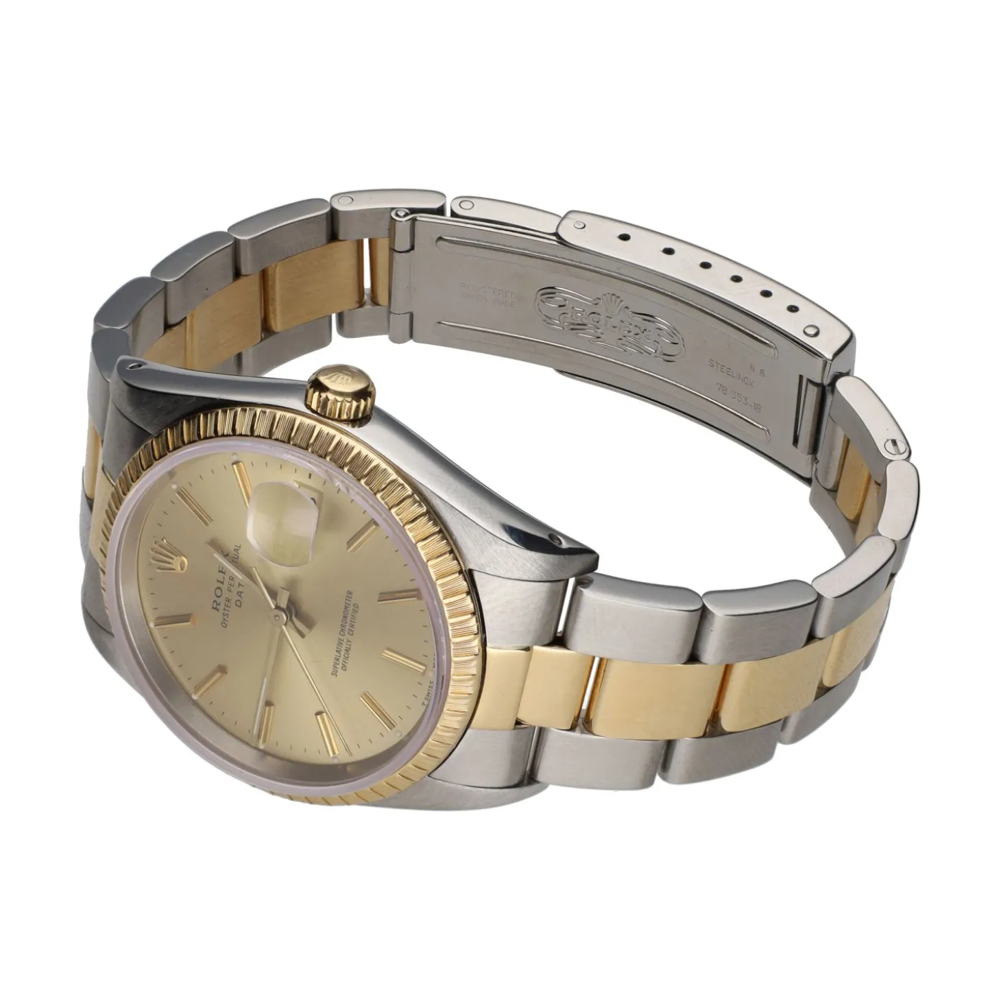 ROLEX Oyster perpetual date acero y oro 34mm.