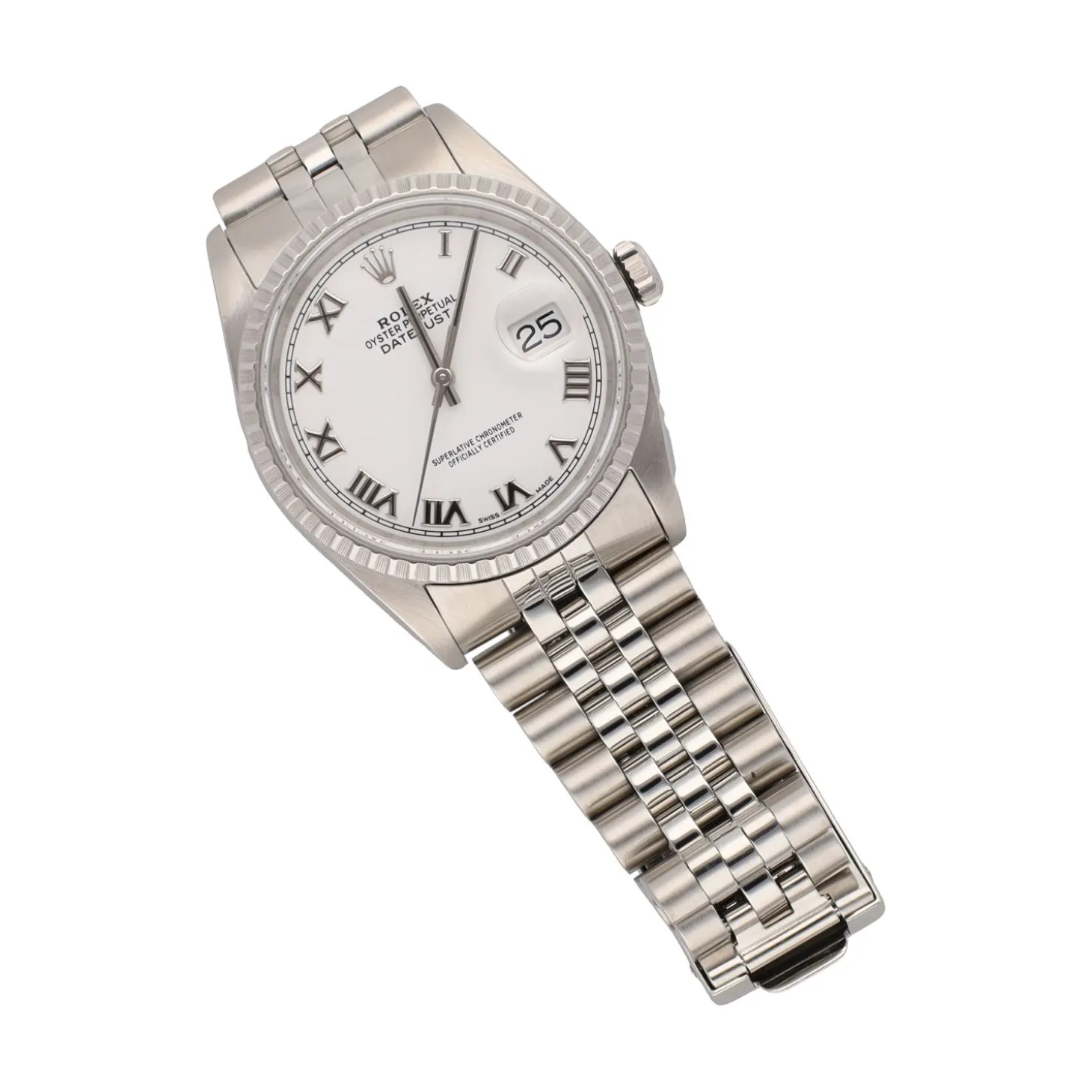 ROLEX Oyster perpetual datejust 36mm acero jubille.