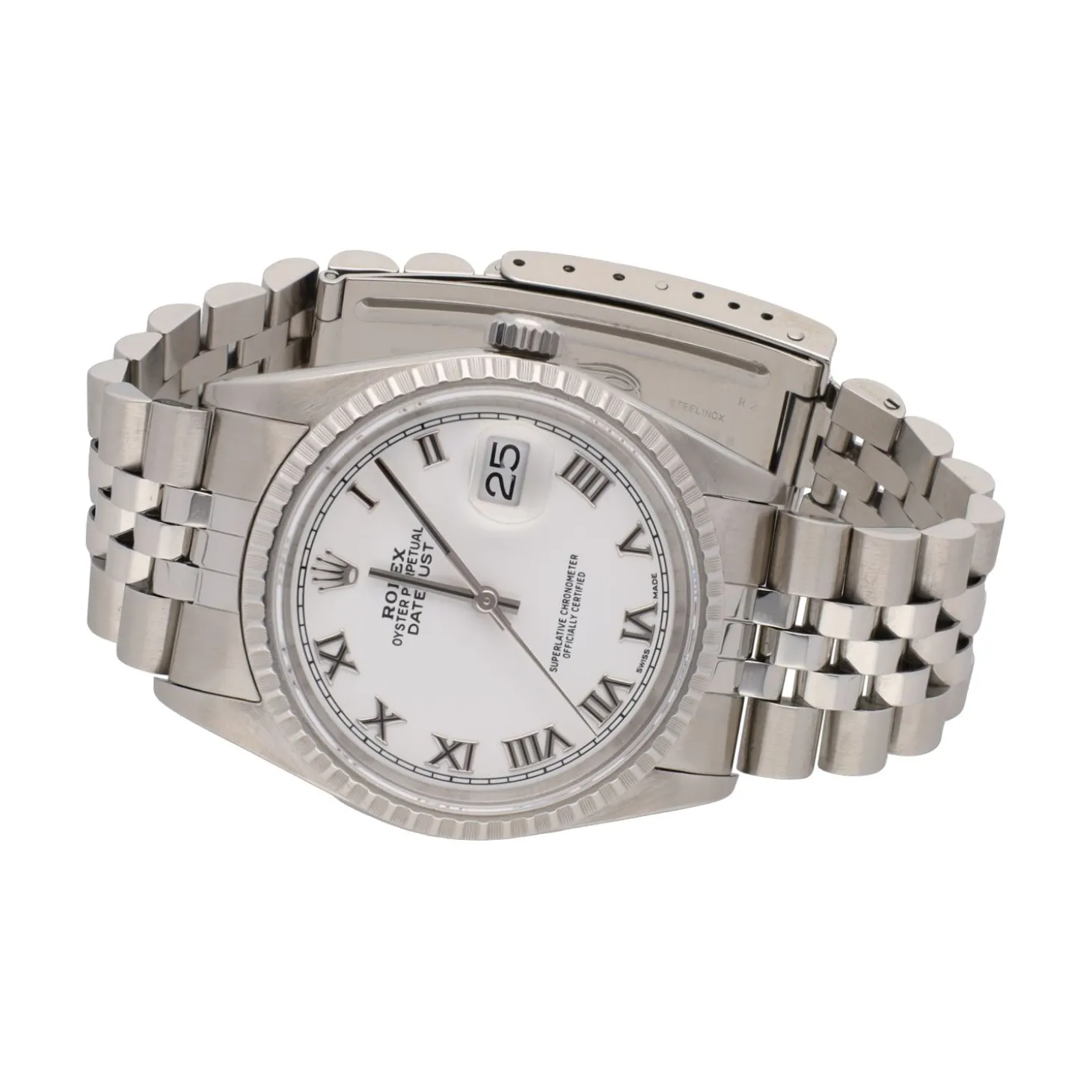 ROLEX Oyster perpetual datejust 36mm acero jubille.