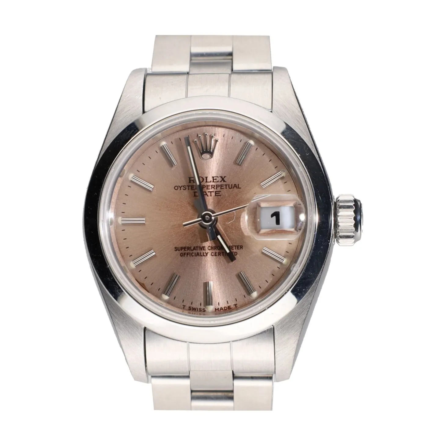 ROLEX Oyster perpetual date señora acero 26mm.
