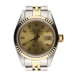 ROLEX Oyster perpetual date señora acero y oro jubille.