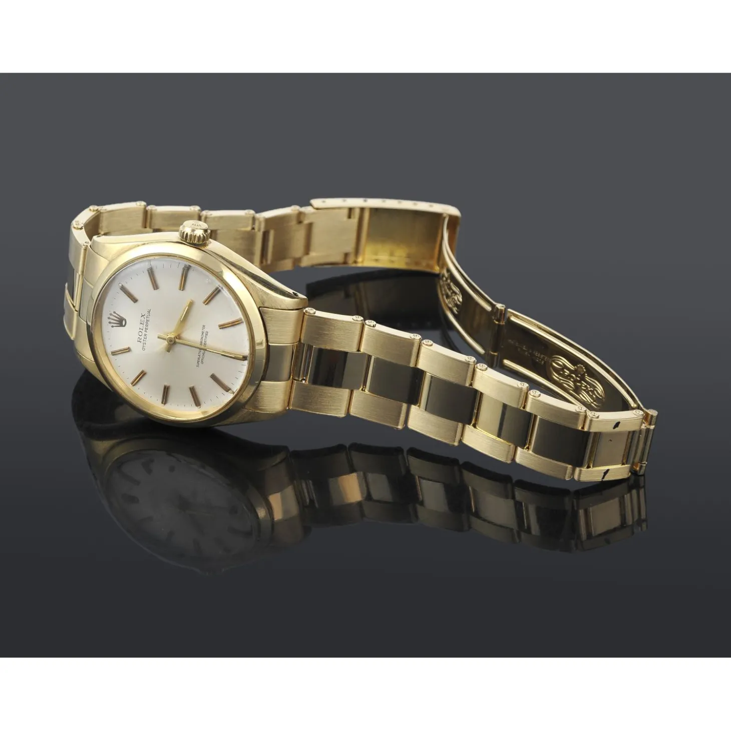 ROLEX Oyster perpetual oro amarillo caballero 34mm