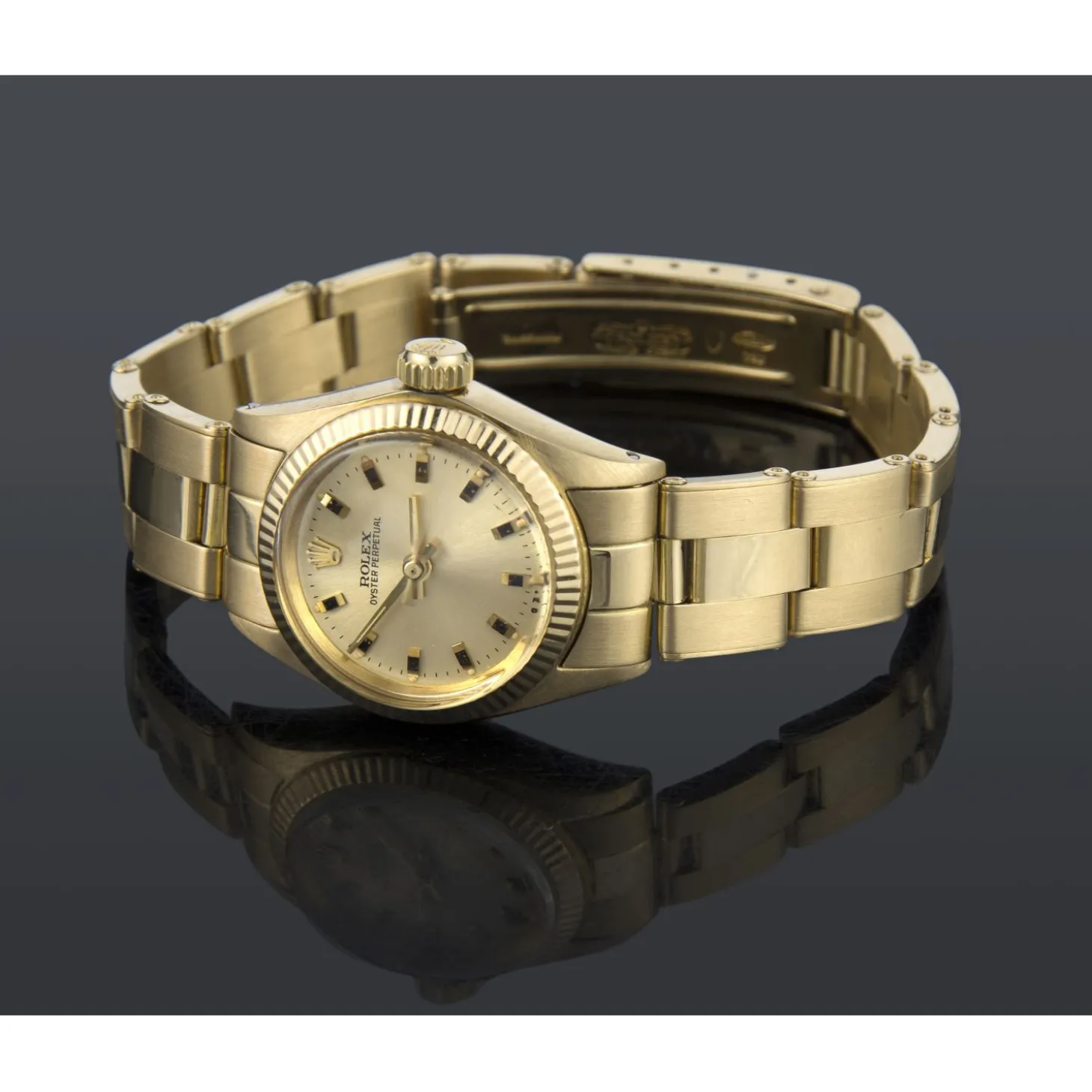 ROLEX Oyster perpetual oro amarillo señora 26mm