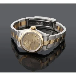 ROLEX Oyster perpetual señora acero y oro.