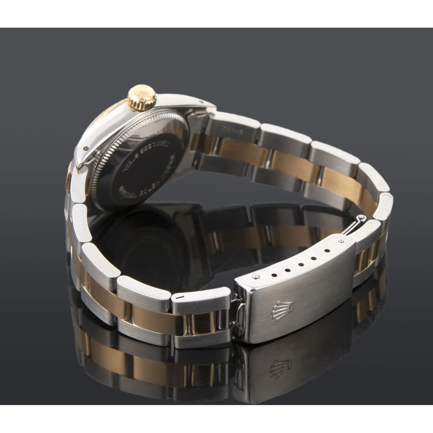 ROLEX Oyster perpetual señora acero y oro.
