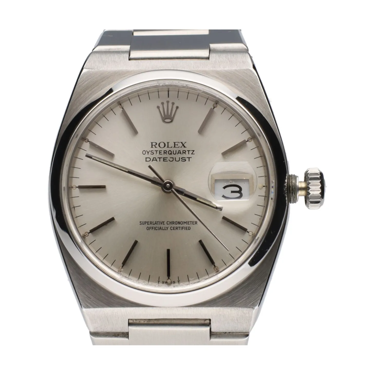 ROLEX Oysterquartz datejust acero 36mm.