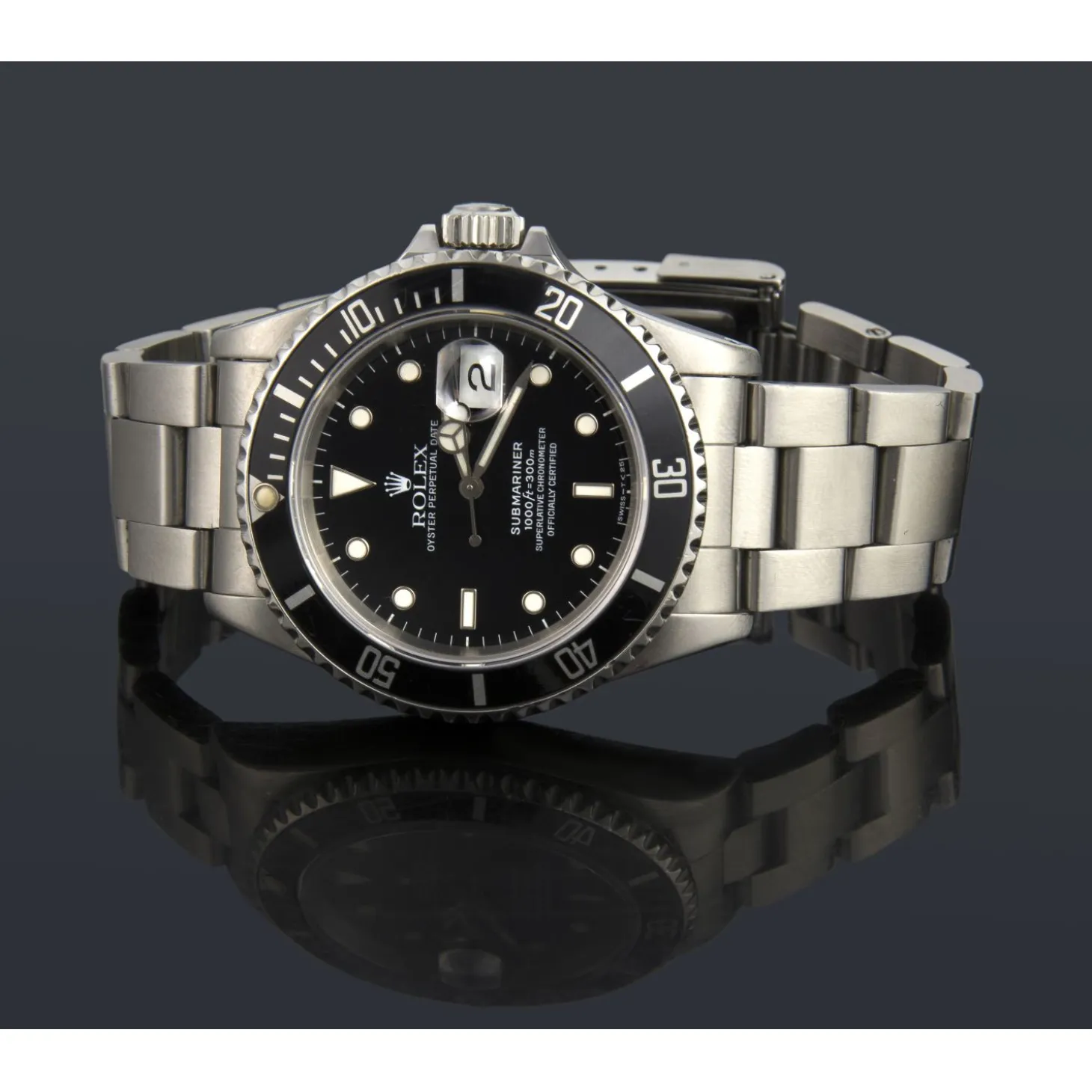 ROLEX Submariner date acero 40mm