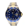 ROLEX Submariner date acero y oro azul.