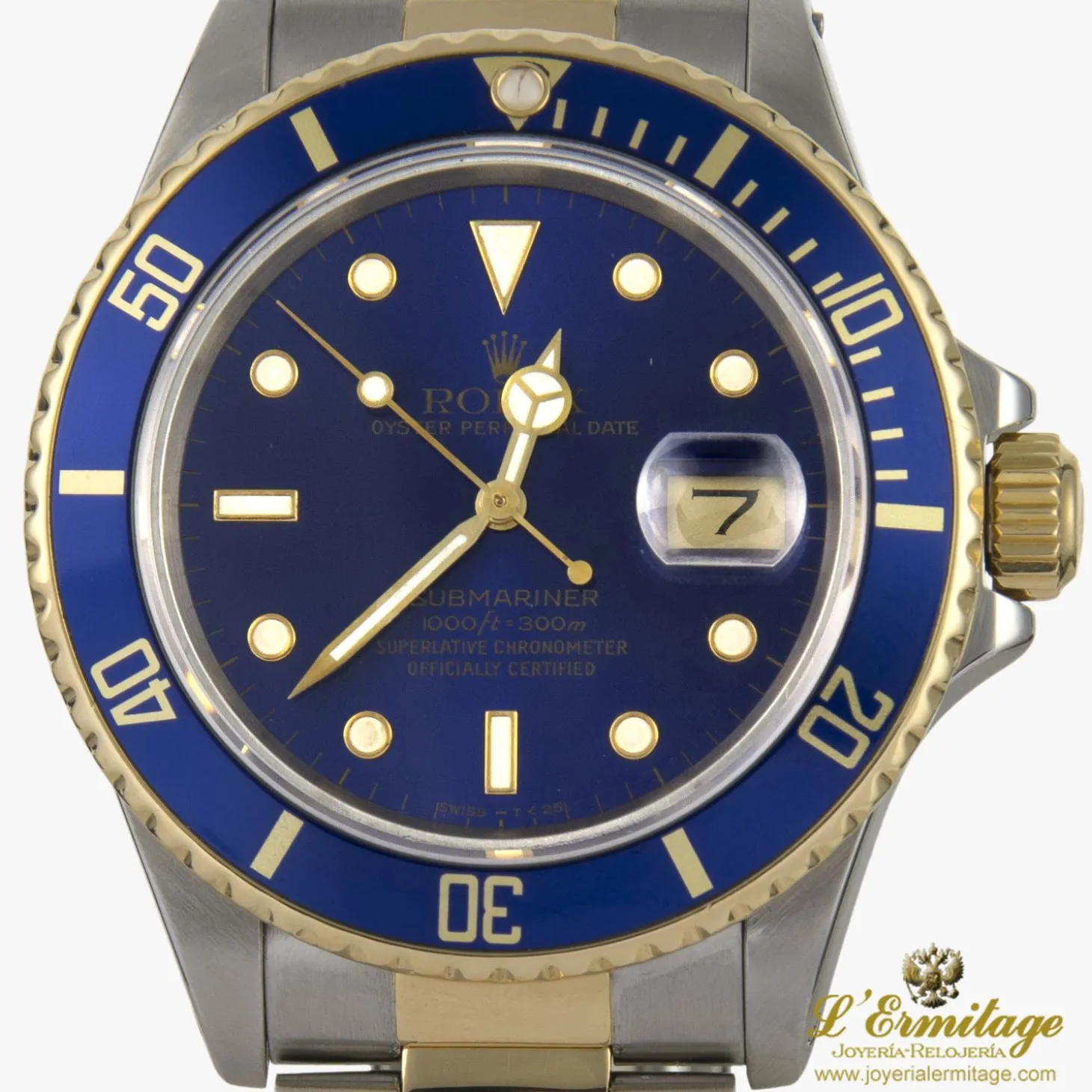 ROLEX Submariner date acero y oro 40mm