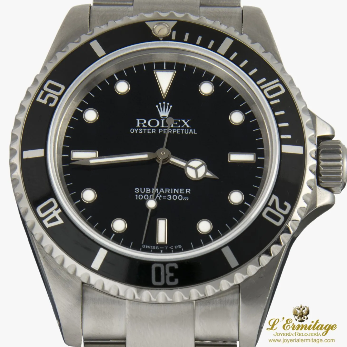 ROLEX Submariner no date acero 40mm.