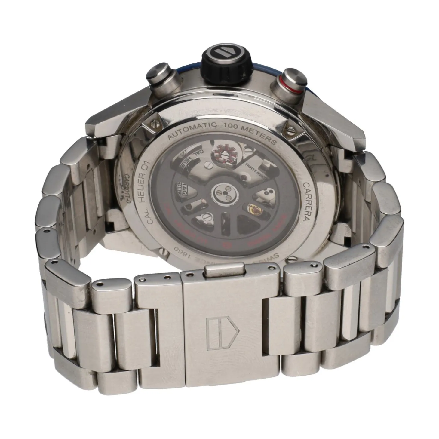 TAG HEUER Carrera cal. Heuer 01 acero esqueleto 43mm.