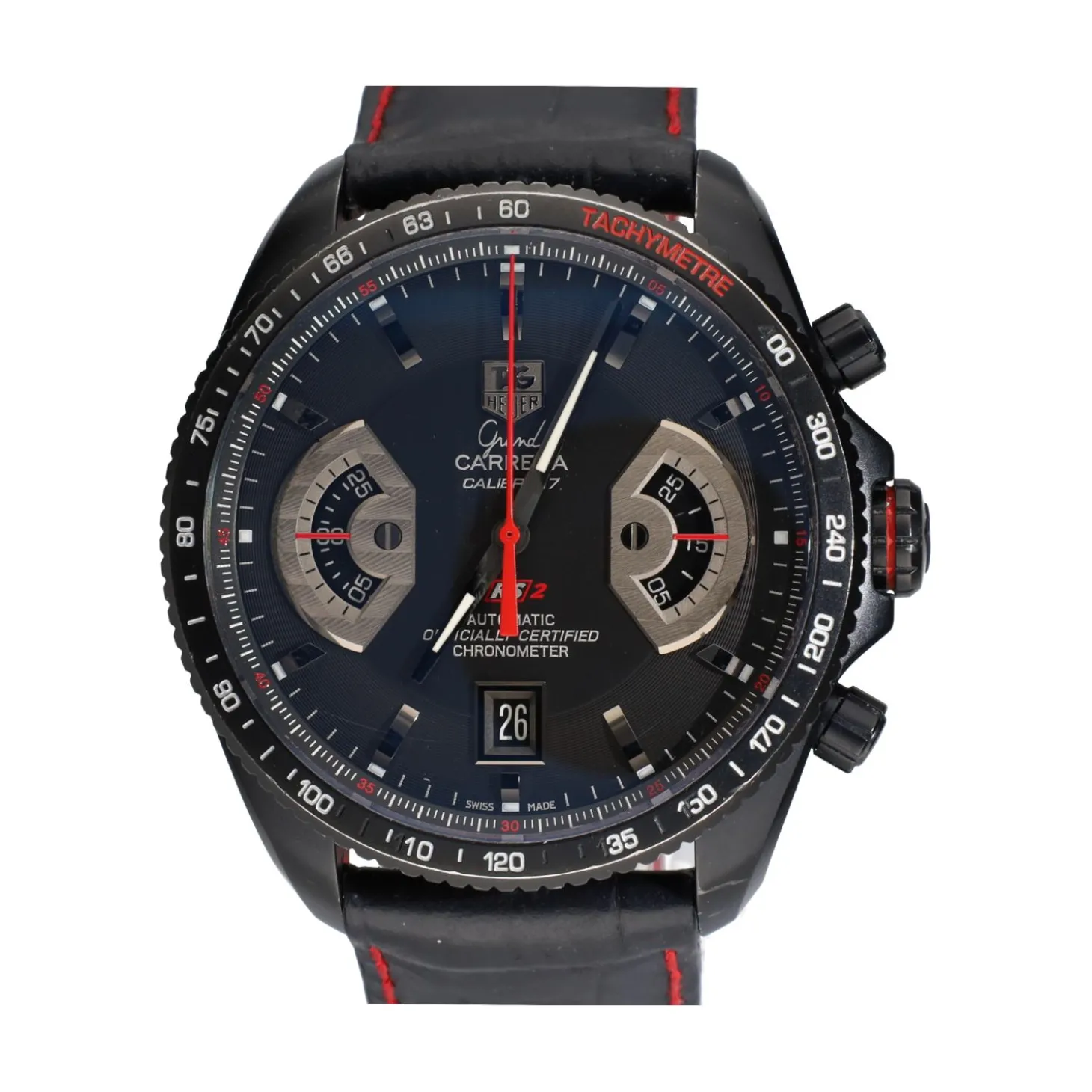 TAG HEUER Gran carrera calibre 17 titanio 43mm.