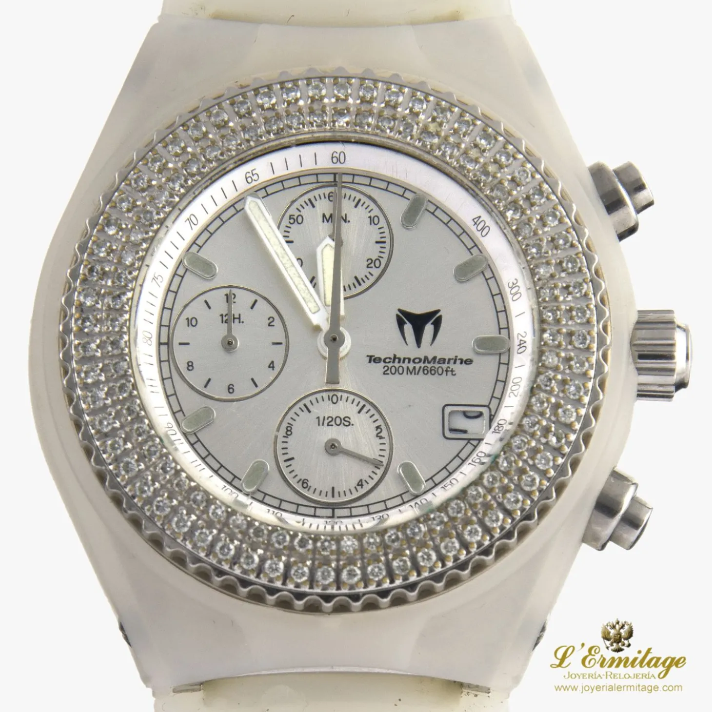 TECHNOMARINE Technodiamond chronograph.