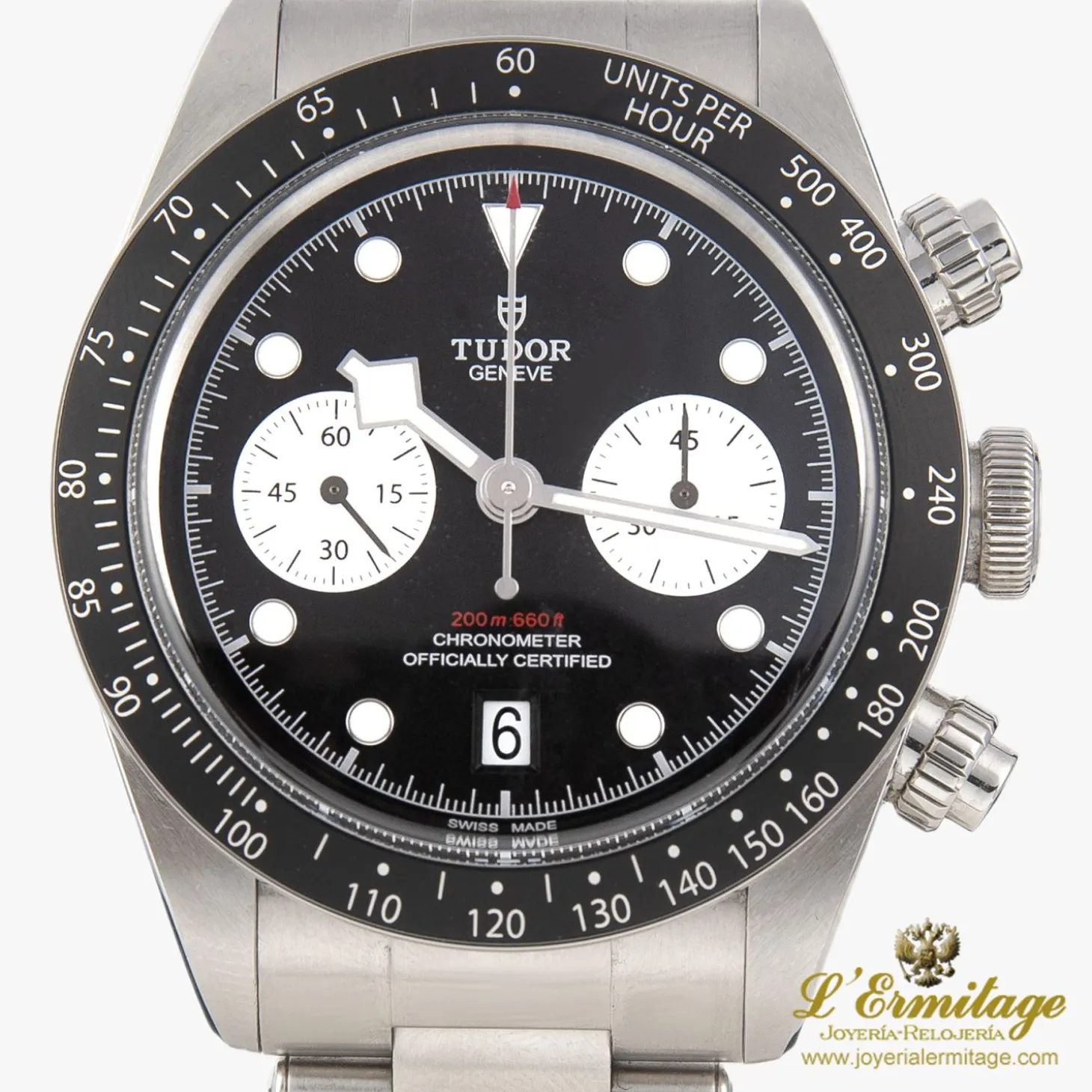 TUDOR Black bay chrono acero 41mm.