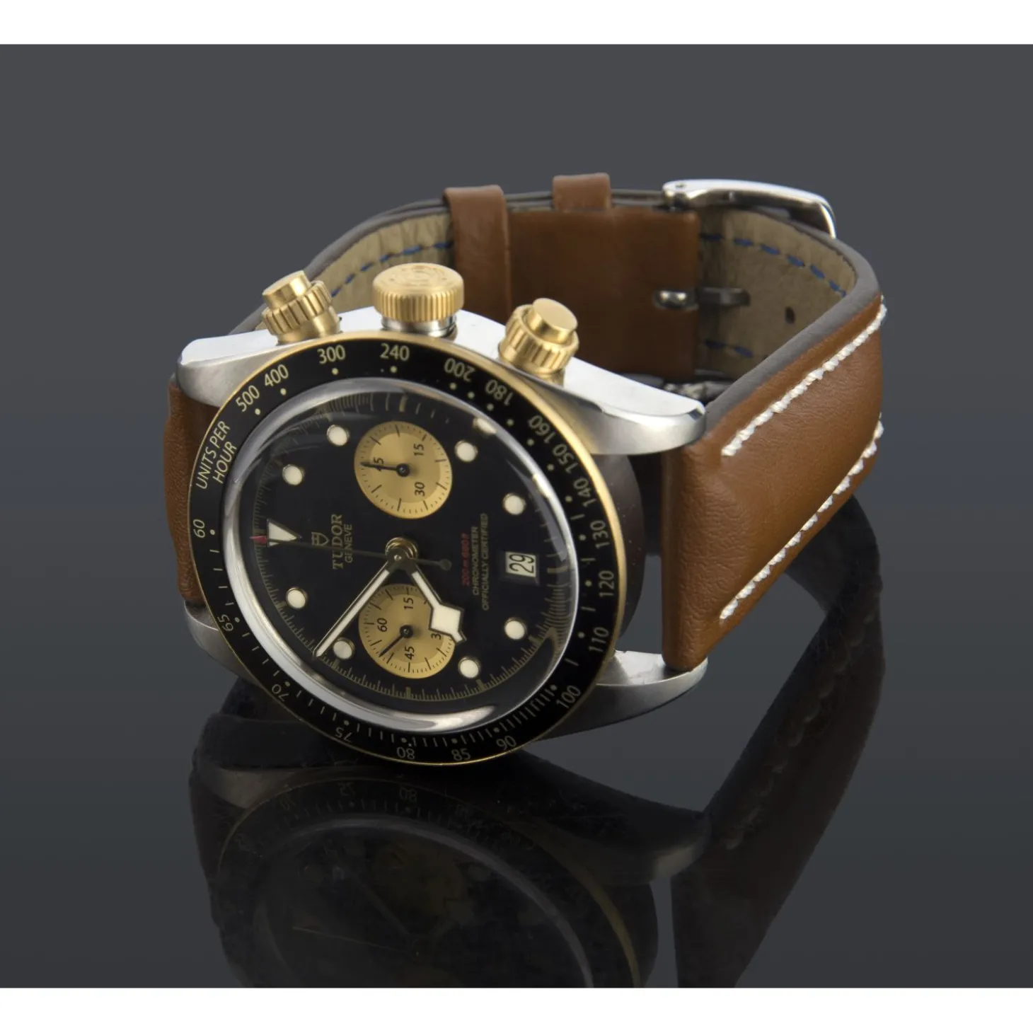 TUDOR Black bay chrono acero y oro automático 41mm