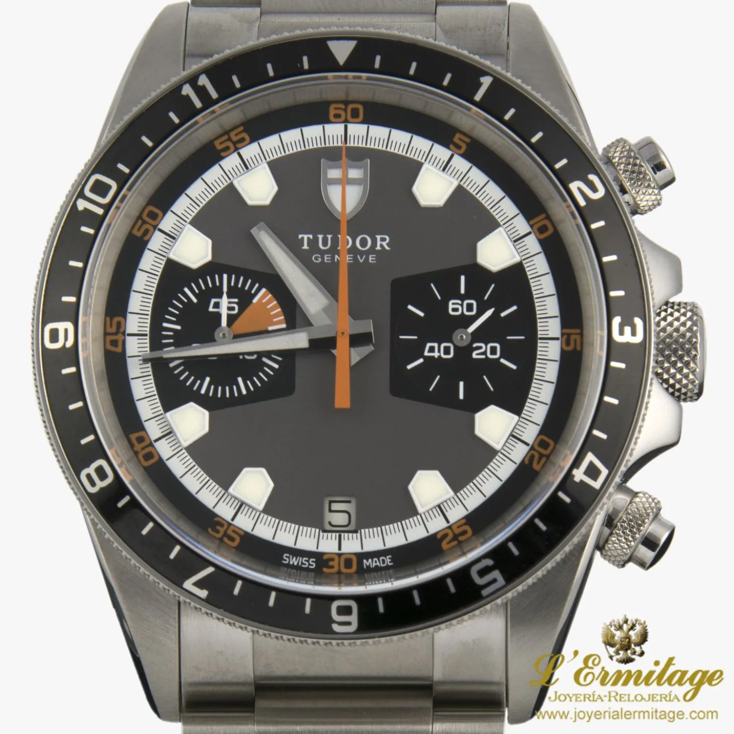 TUDOR Heritage chrono acero automático caballero 42mm