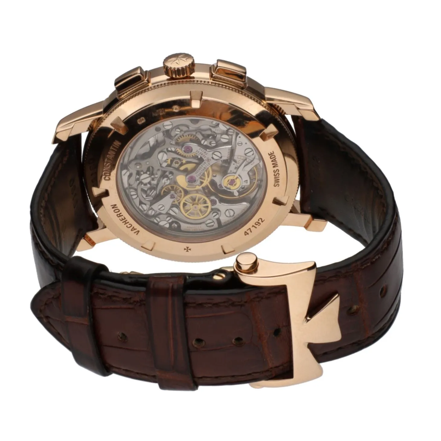 VACHERON CONSTANTIN Traditionnelle chronograph oro rosa 42mm.