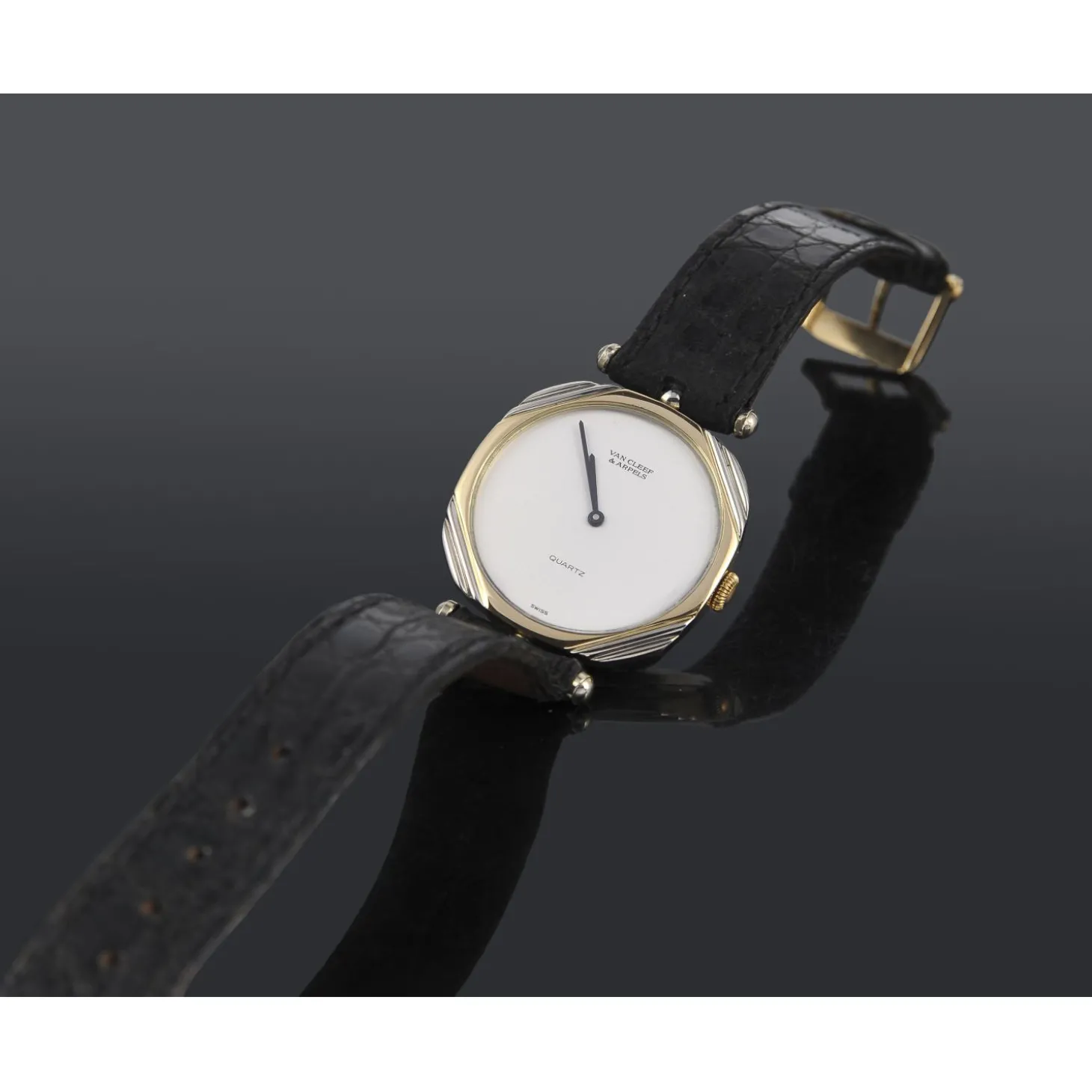 VAN CLEEF & ARPELS La collection octogonal oro amarillo cuarzo caballero